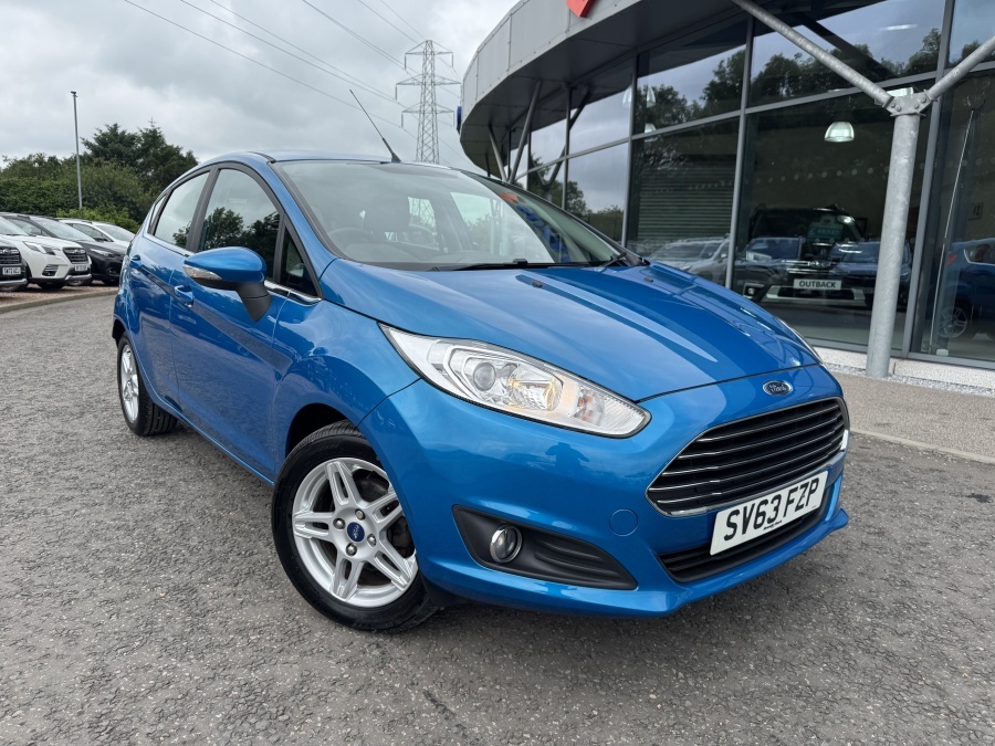 Ford Fiesta 1.0 Ecoboost Zetec Blue