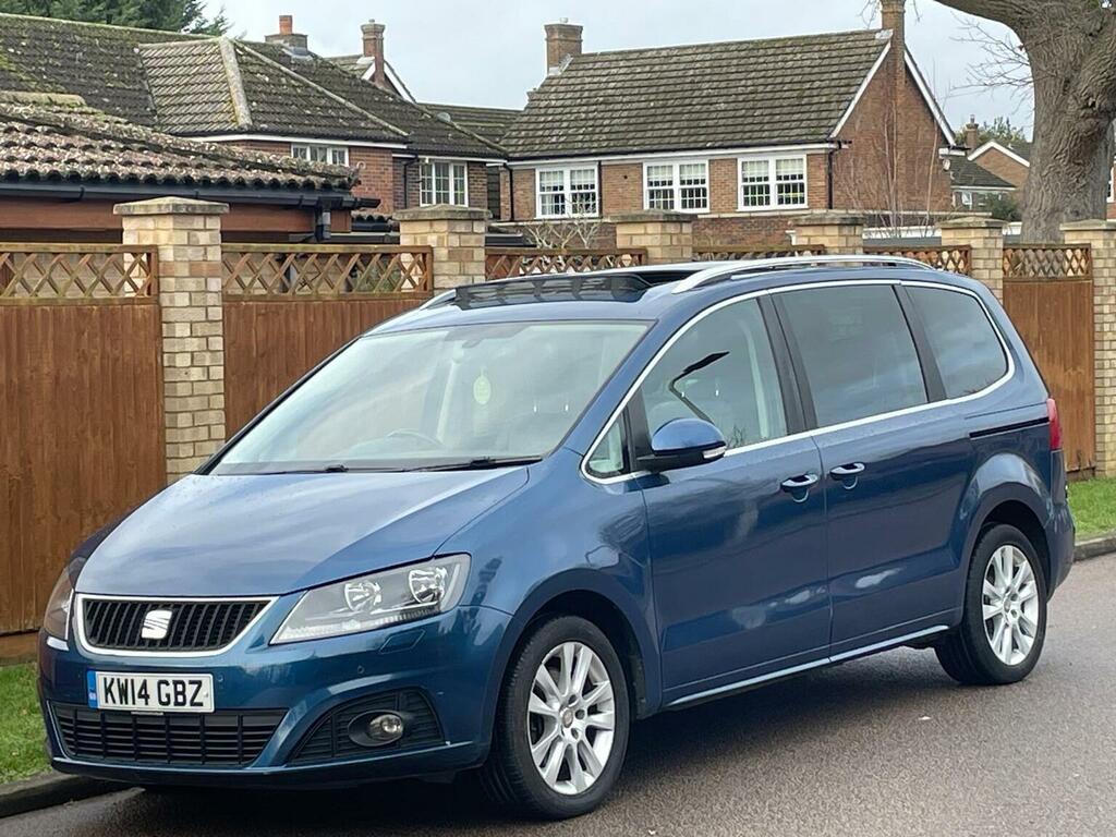 Seat Alhambra 2.0 Tdi Se Lux Euro 5 Ss 201414 Blue #3