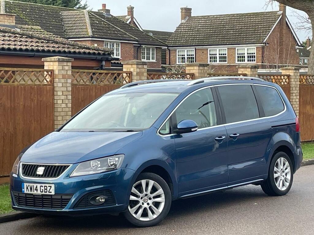 Seat Alhambra 2.0 Tdi Se Lux Euro 5 Ss 201414 Blue #2