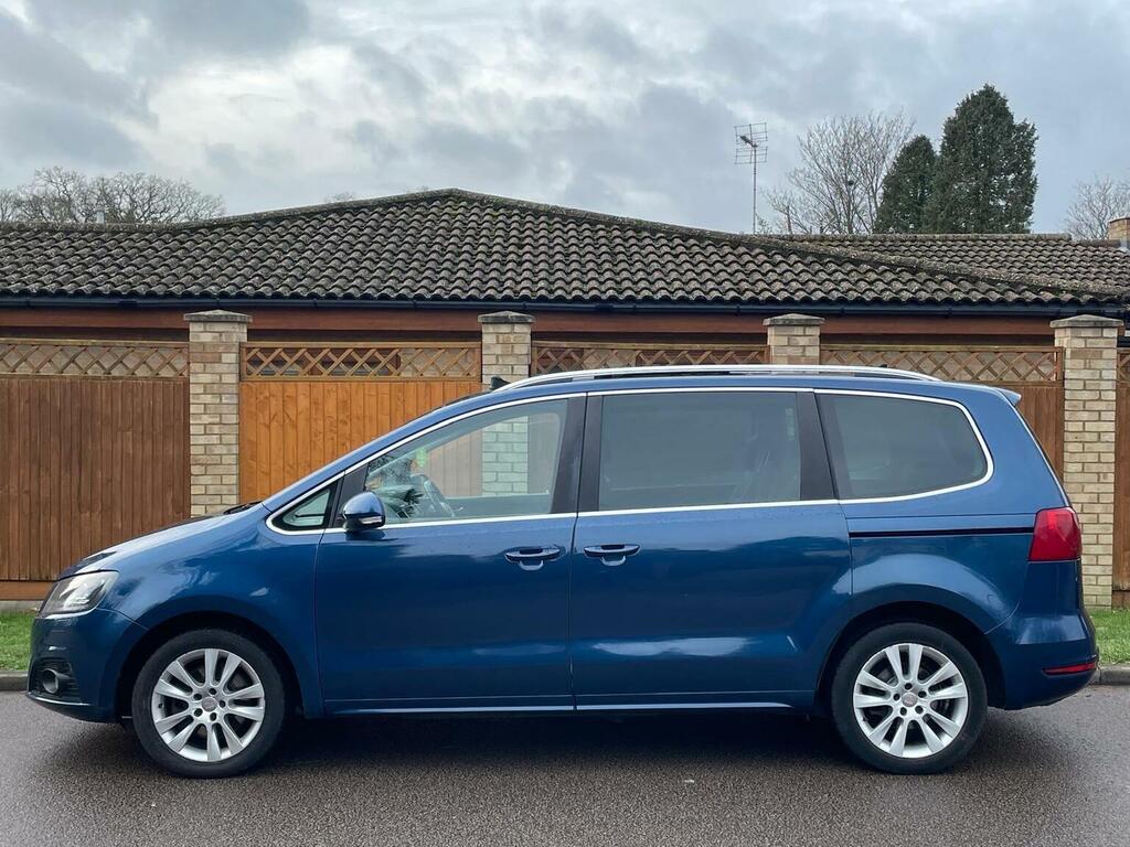 Seat Alhambra 2.0 Tdi Se Lux Euro 5 Ss 201414 Blue #5