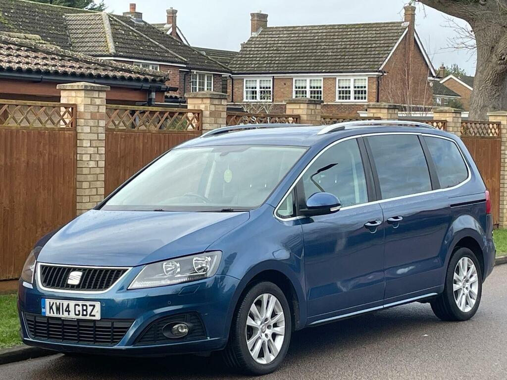 Seat Alhambra 2.0 Tdi Se Lux Euro 5 Ss 201414 Blue #4