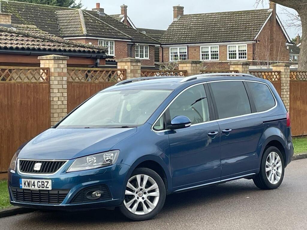 Seat Alhambra 2.0 Tdi Se Lux Euro 5 Ss 201414 Blue