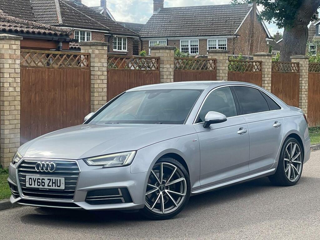 Audi A4 2.0 Tdi Ultra Sport Euro 6 Ss Silver