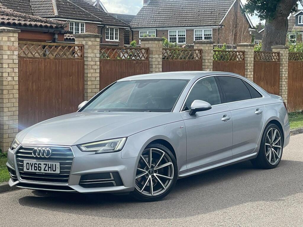 Audi A4 2.0 Tdi Ultra Sport Euro 6 Ss Silver #3