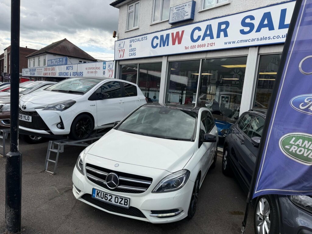 Mercedes-Benz B Class 1.6 B200 Blueefficiency Sport 7G-dct Euro 5 Ss White