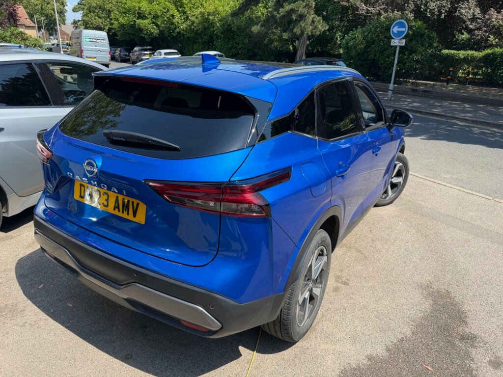 Nissan Qashqai 1.3 Dig-t Mhev N-connecta Xtron Euro 6 Ss DN23AMV Blue #6