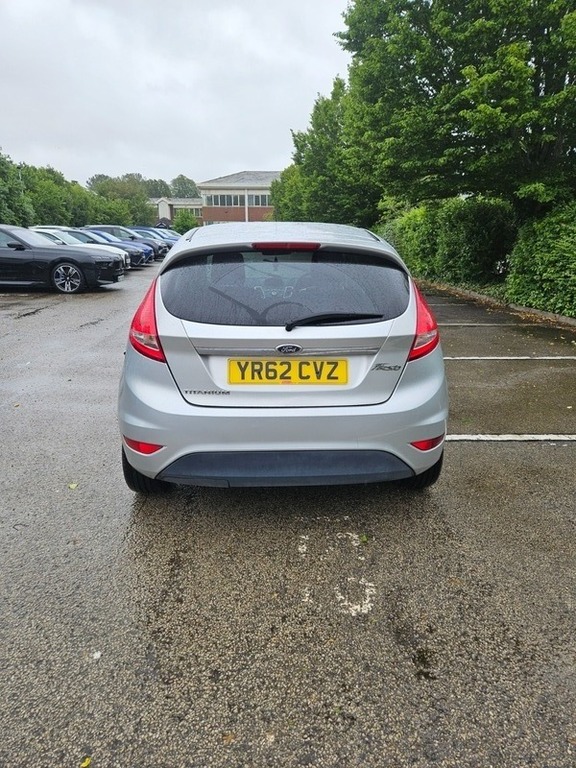 Ford Fiesta Titanium YR62CVZ Silver #4