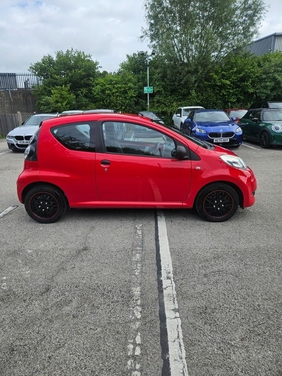 Citroen C1 Vt Red #4