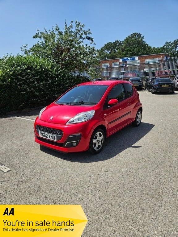 Peugeot 107 Allure Red