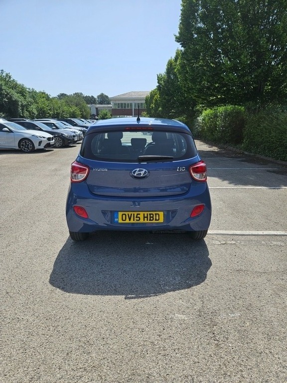Hyundai I10 S Blue #5