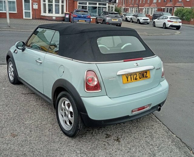 Mini Convertible 1.6 Cooper Convertible Euro 5 S Blue #3