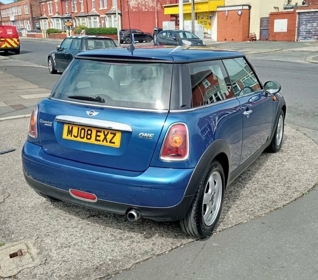 Mini Hatch 1.4 One Hatchback Euro 4 95 Ps MJ08EXZ Blue #4
