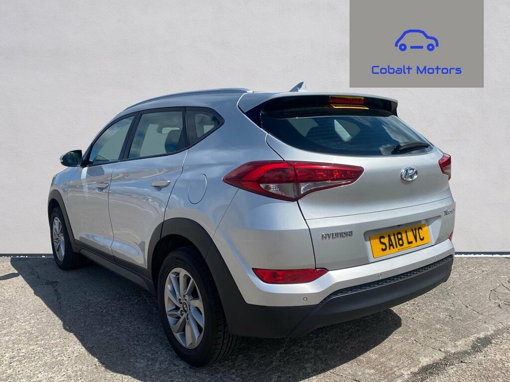 Hyundai Tucson 1.6 Gdi Blue Drive Se Nav Suv Eu SA18LVC Silver #6
