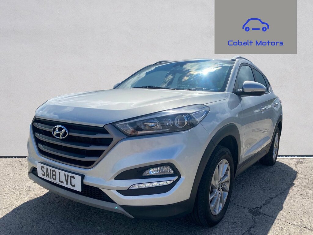 Hyundai Tucson 1.6 Gdi Blue Drive Se Nav Suv Eu SA18LVC Silver #4