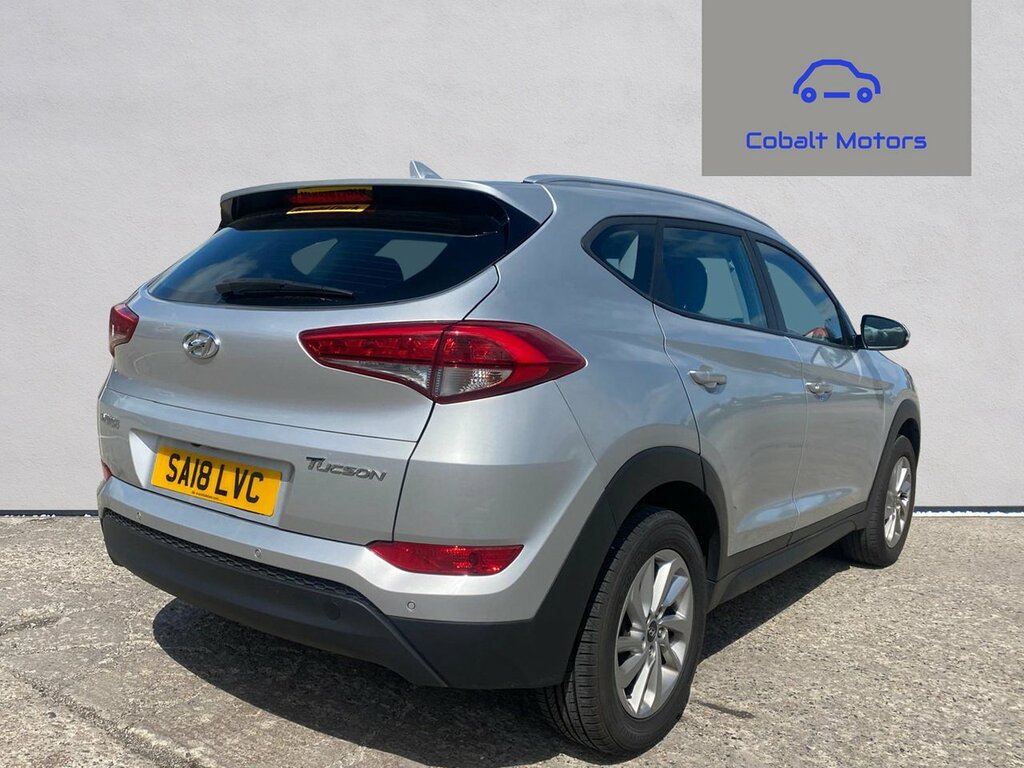Hyundai Tucson 1.6 Gdi Blue Drive Se Nav Suv Eu SA18LVC Silver #2