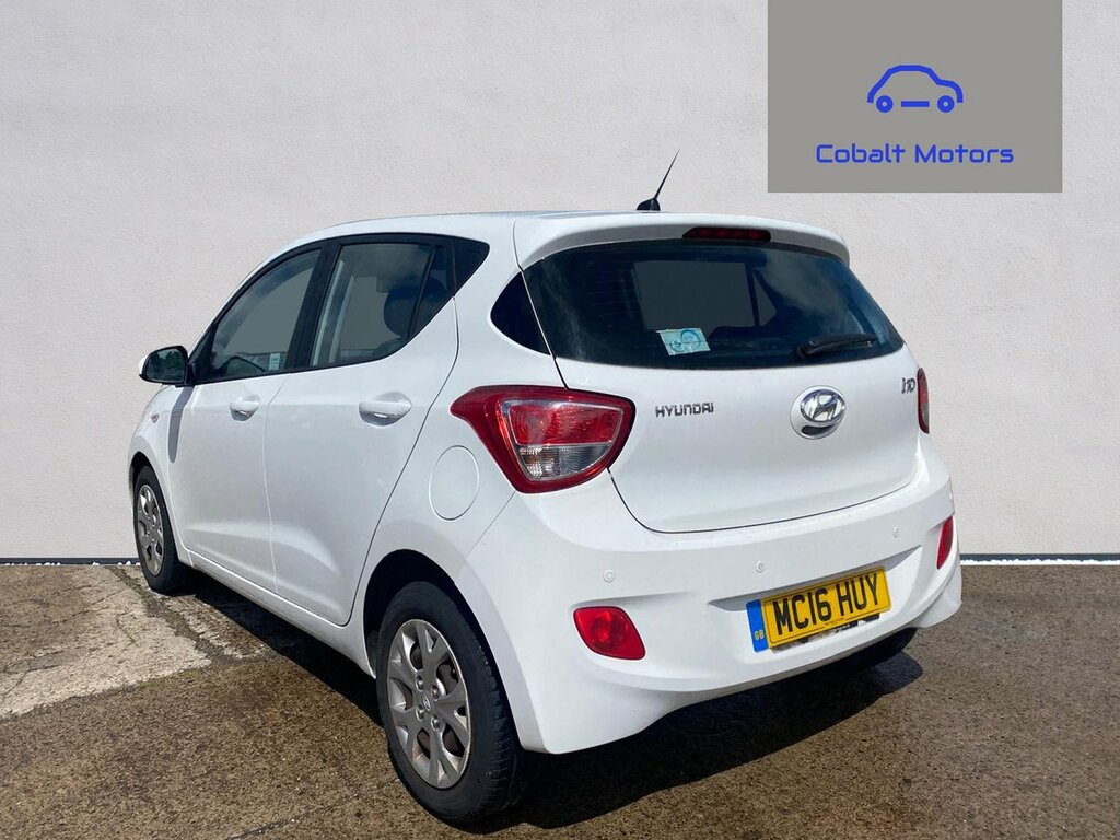 Hyundai I10 1.2 Se Hatchback Euro 6 87 Ps U MC16HUY White #6