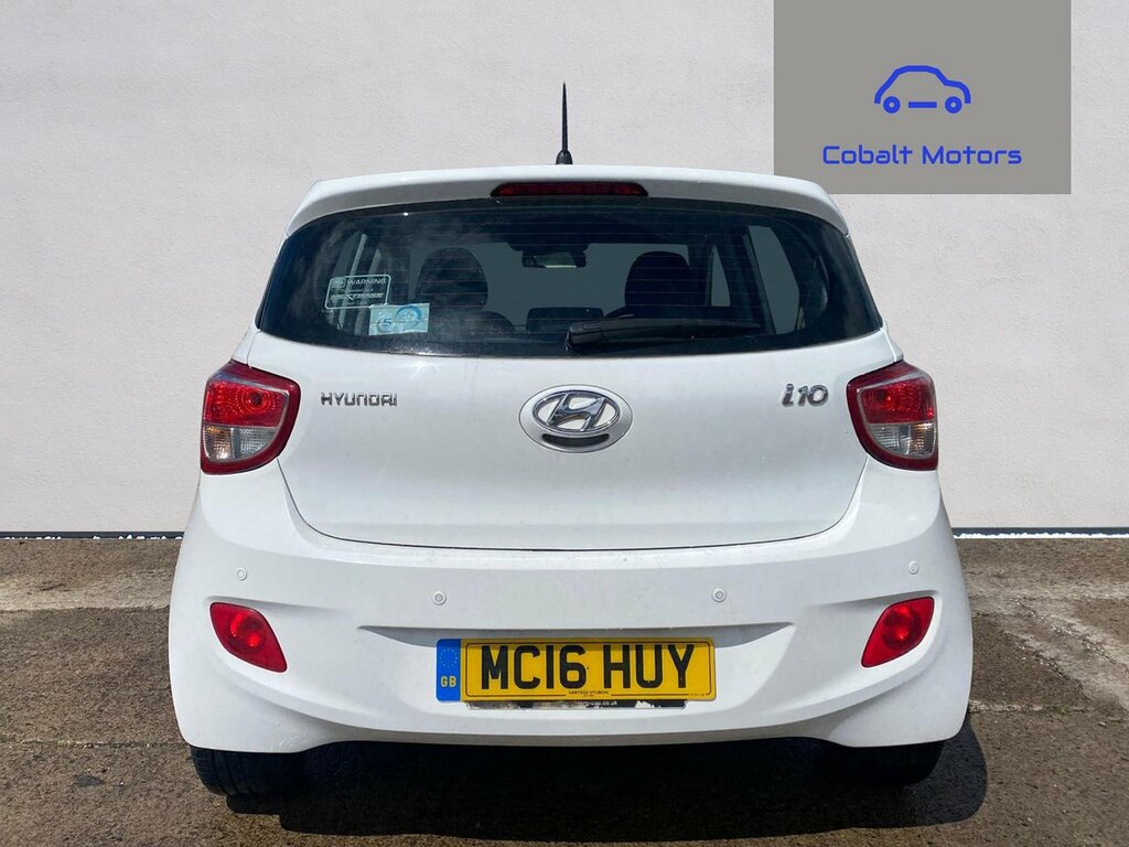 Hyundai I10 1.2 Se Hatchback Euro 6 87 Ps U MC16HUY White #2