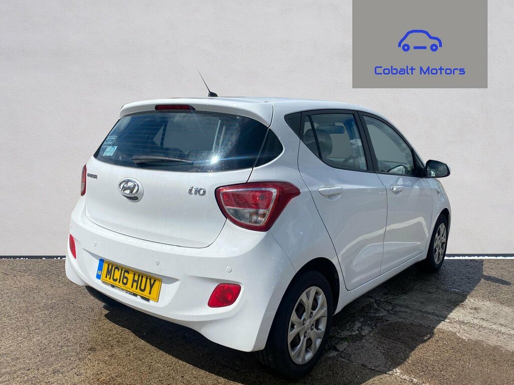 Hyundai I10 1.2 Se Hatchback Euro 6 87 Ps U MC16HUY White #5