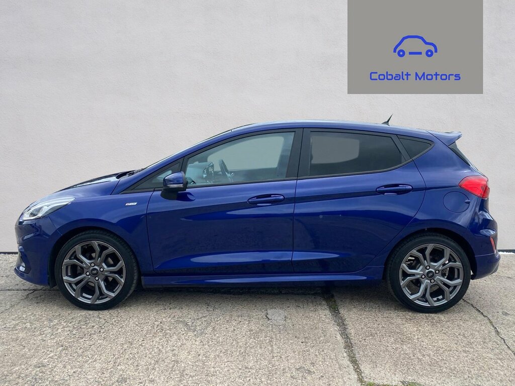 Ford Fiesta 1.0T Ecoboost St-line X Hatchback Manua PJ18ORA Blue #5