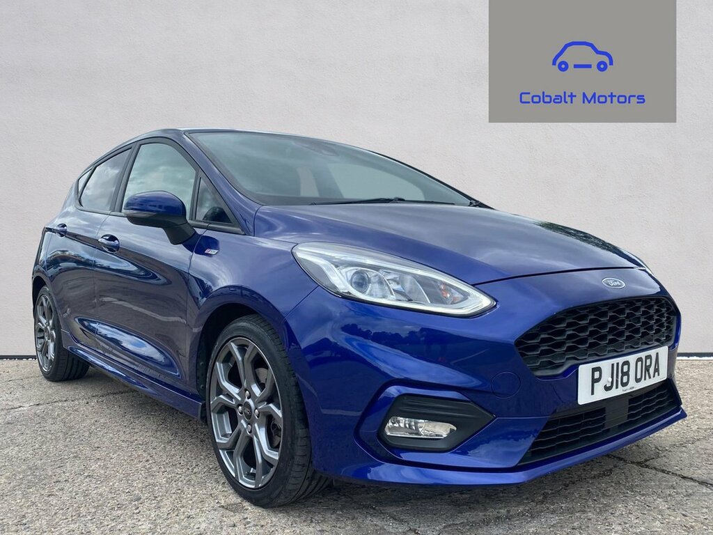 Ford Fiesta 1.0T Ecoboost St-line X Hatchback Manua Blue