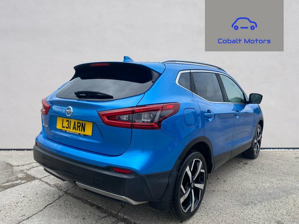 Nissan Qashqai Dig-t Tekna Glass Roof Pack 1.2 Suv Manua U16 ND18WHS Blue #6