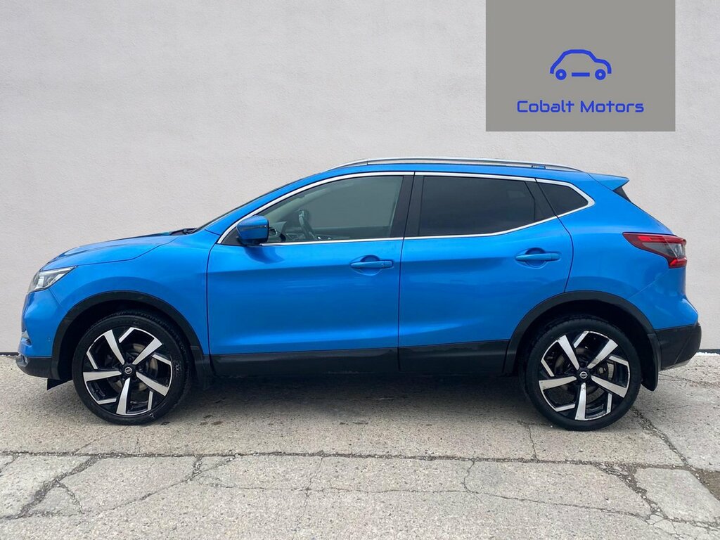 Nissan Qashqai Dig-t Tekna Glass Roof Pack 1.2 Suv Manua U16 ND18WHS Blue #2