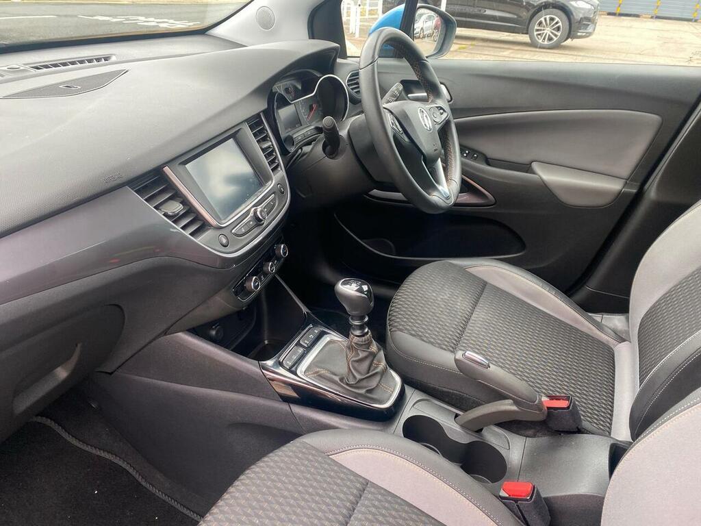 Vauxhall Crossland X 1.2 Turbo Gpf Elite Suv Euro 6 Blue