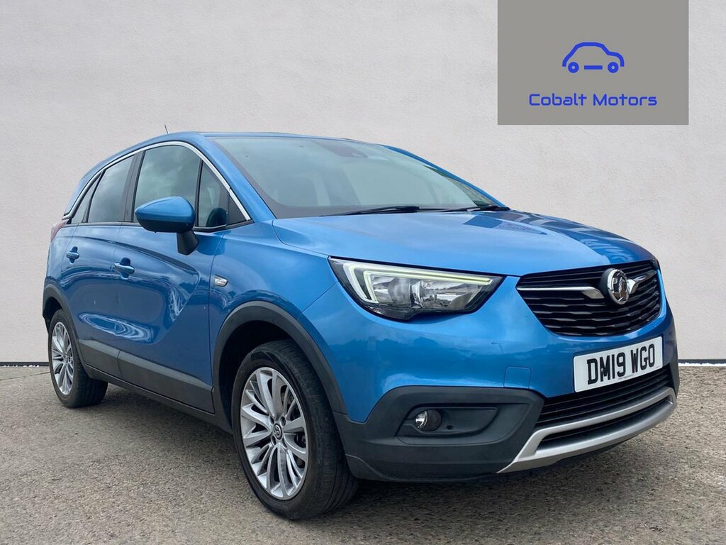 Vauxhall Crossland X 1.2 Turbo Gpf Elite Suv Euro 6 DM19WGO Blue