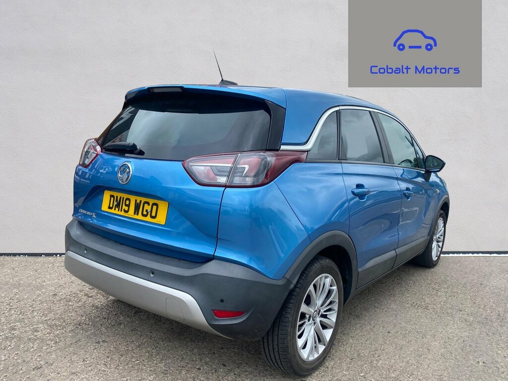 Vauxhall Crossland X 1.2 Turbo Gpf Elite Suv Euro 6 DM19WGO Blue #3