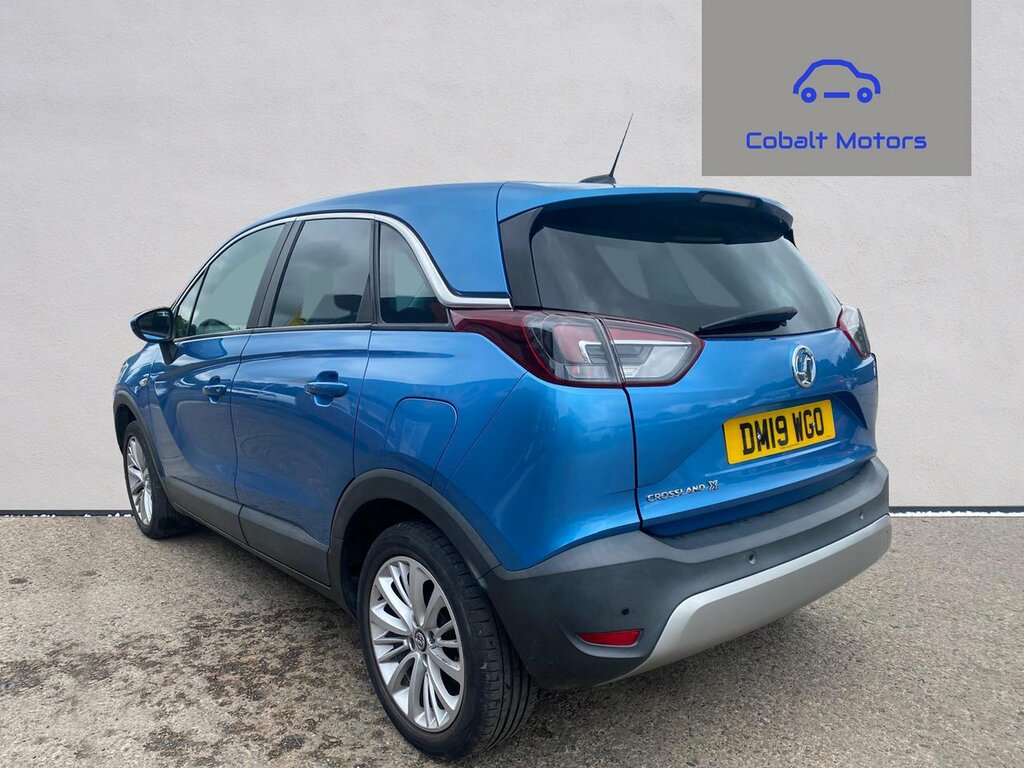 Vauxhall Crossland X 1.2 Turbo Gpf Elite Suv Euro 6 DM19WGO Blue #2