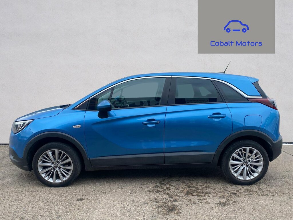 Vauxhall Crossland X 1.2 Turbo Gpf Elite Suv Euro 6 DM19WGO Blue #4