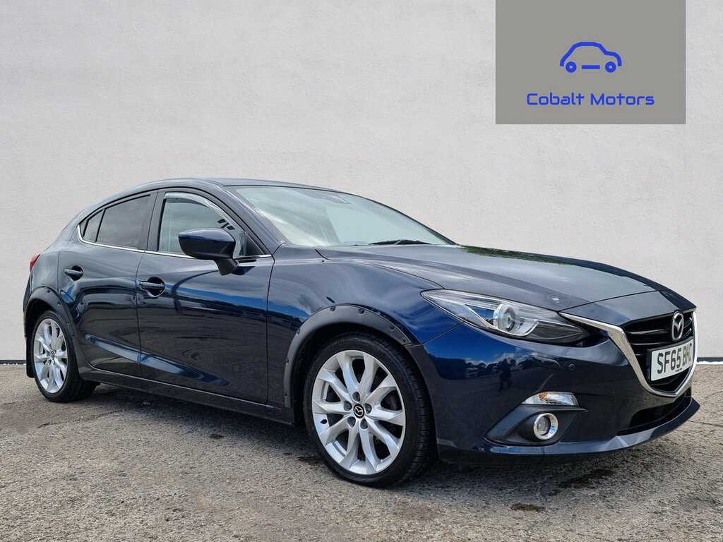 Mazda 3 2.0 Skyactiv-g Sport Nav Hatchback Manu Blue