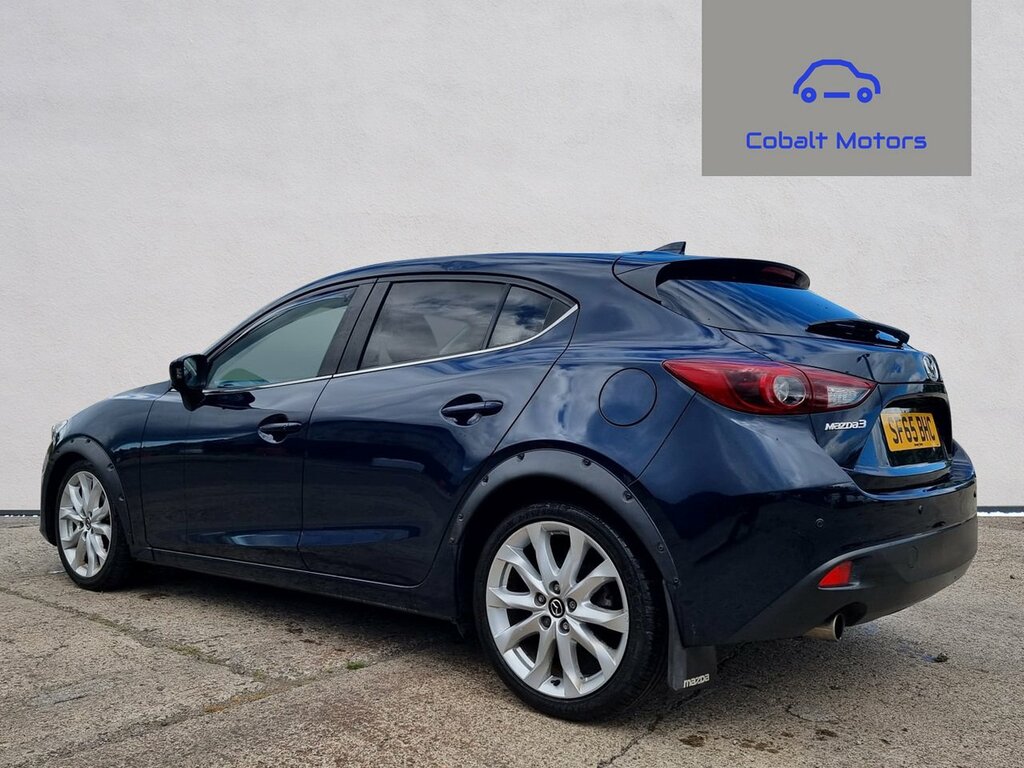 Mazda 3 2.0 Skyactiv-g Sport Nav Hatchback Manu SF65BHC Blue #4