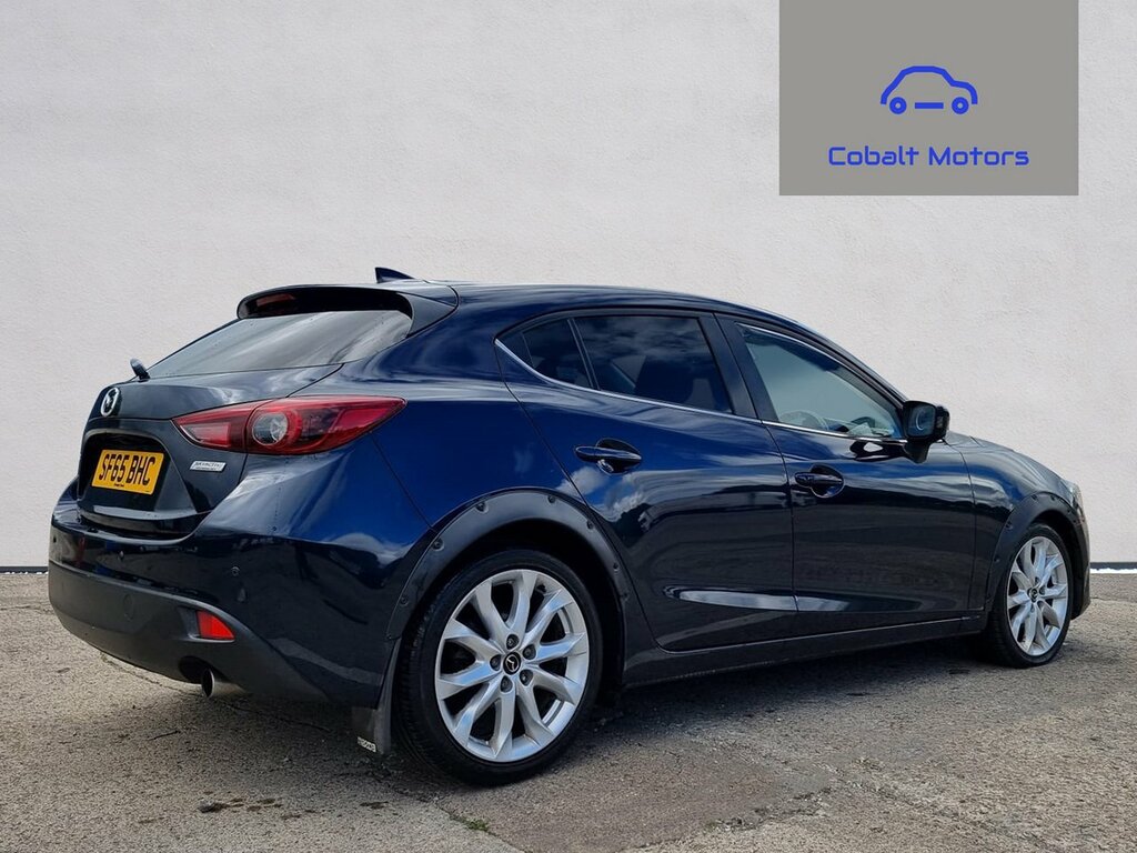Mazda 3 2.0 Skyactiv-g Sport Nav Hatchback Manu SF65BHC Blue #2