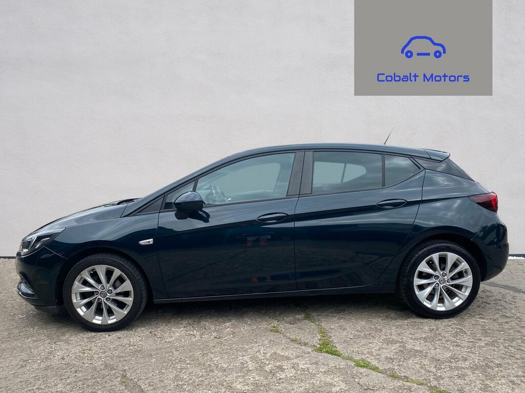 Vauxhall Astra 1.4I Turbo Design Hatchback Euro DU19UJP Green #3