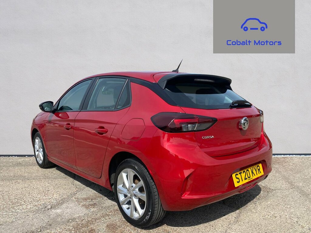 Vauxhall Corsa 1.2 Se Hatchback Euro 6 75 Ps ST20KYR Red #3