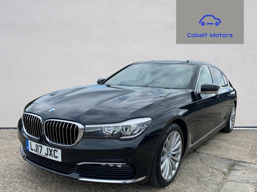 BMW 7 Series 3.0 740Li Saloon Euro 6 S S 326 Blue #4