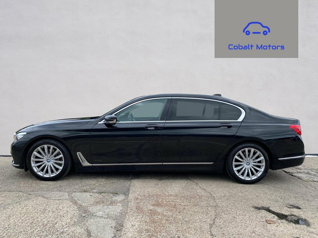 BMW 7 Series 3.0 740Li Saloon Euro 6 S S 326 Blue #6