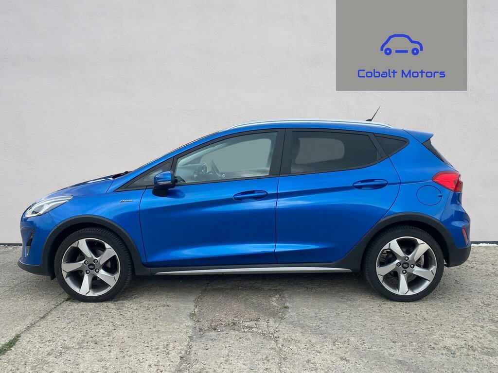 Ford Fiesta 1.0T Ecoboost Gpf Active X Hatchback Ma SN19UFP Blue #2