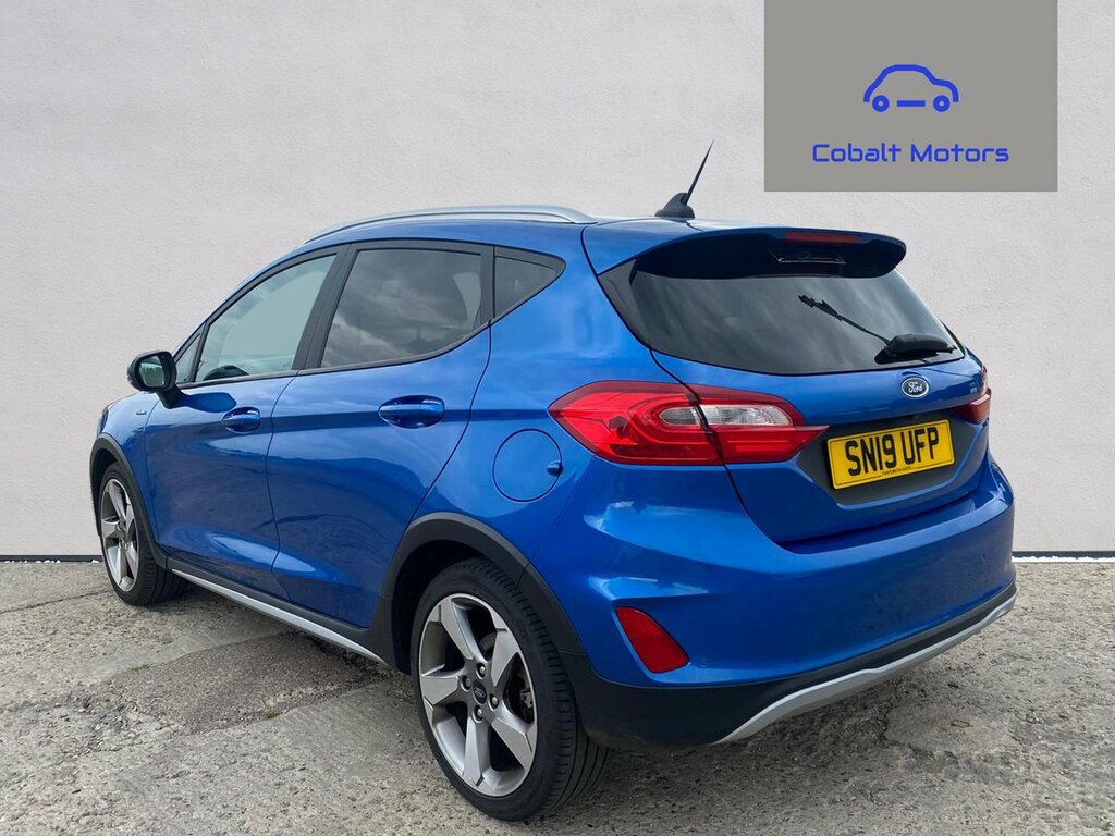 Ford Fiesta 1.0T Ecoboost Gpf Active X Hatchback Ma SN19UFP Blue #6