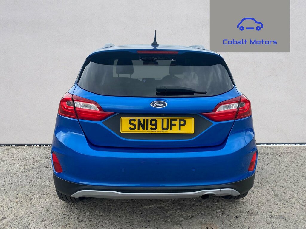 Ford Fiesta 1.0T Ecoboost Gpf Active X Hatchback Ma SN19UFP Blue #5