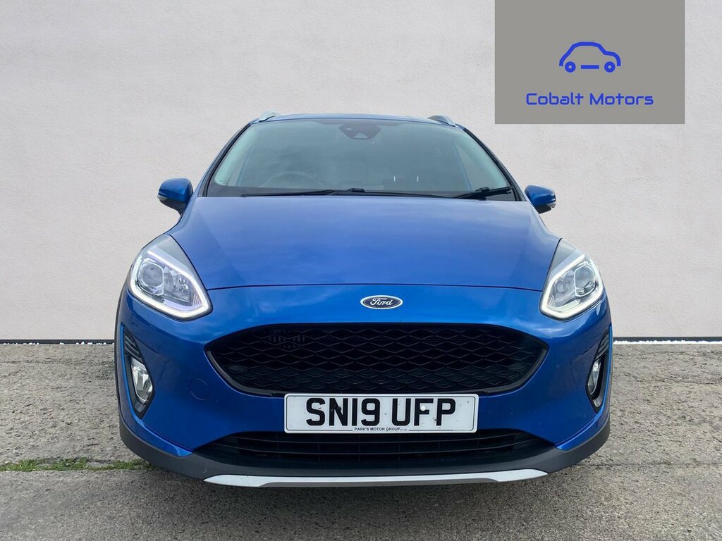 Ford Fiesta 1.0T Ecoboost Gpf Active X Hatchback Ma SN19UFP Blue #3