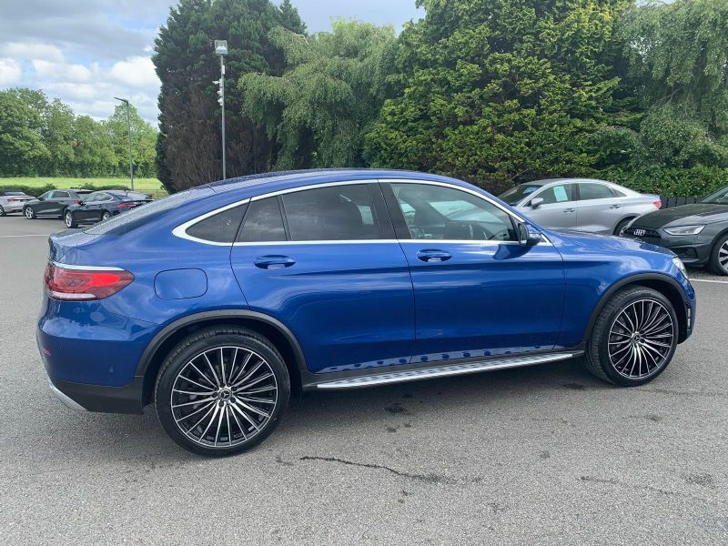 Mercedes-Benz GLC Class 220 D 4Matic Amg Line Coupe LM22SWX Blue #6