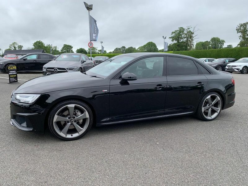 Audi A4 S Line Black Edition 40 2.0Tdi S BL19MKP Black #2