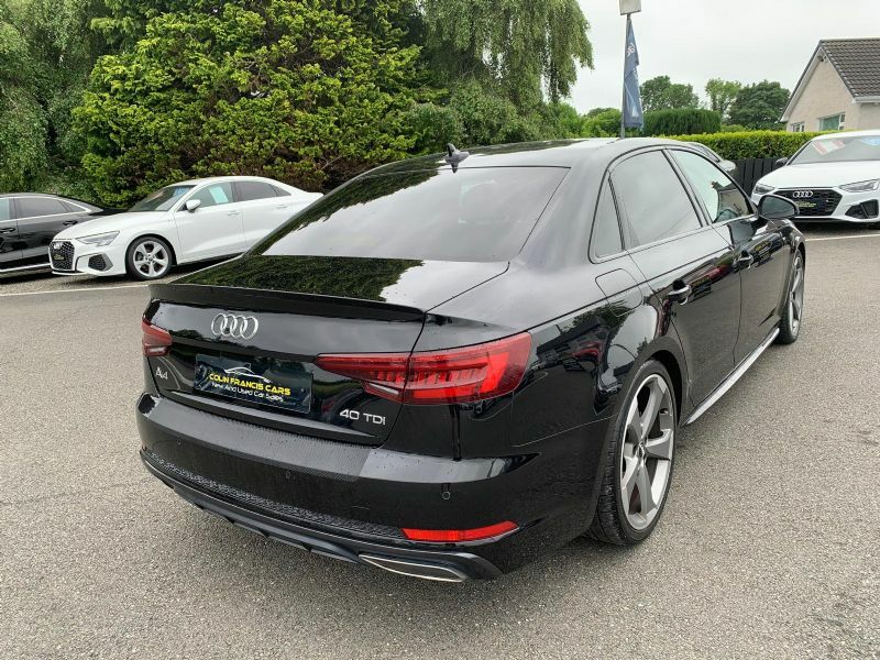 Audi A4 S Line Black Edition 40 2.0Tdi S BL19MKP Black #5