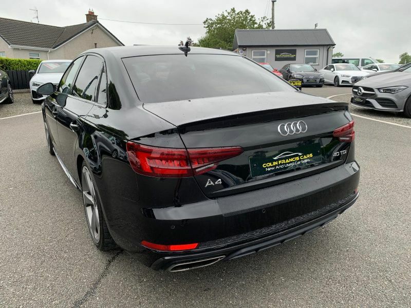 Audi A4 S Line Black Edition 40 2.0Tdi S BL19MKP Black #4
