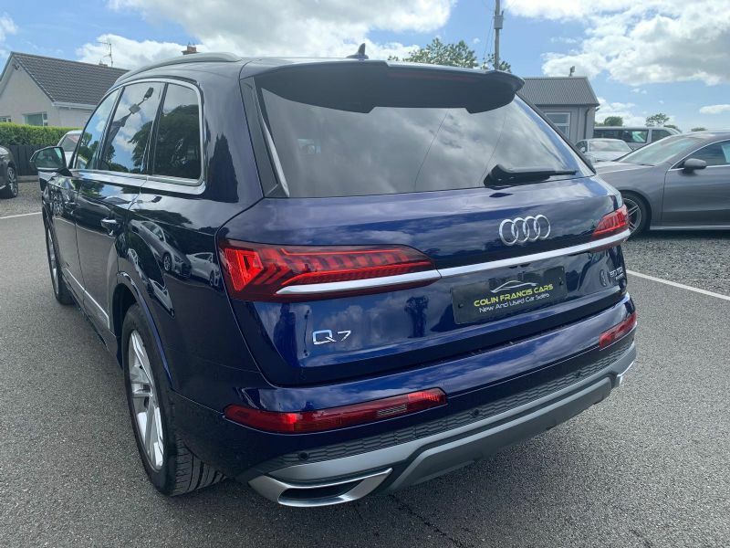 Audi Q7 S Line 50 3.0Tdi Mhev Quattro WU22KYP Blue #4
