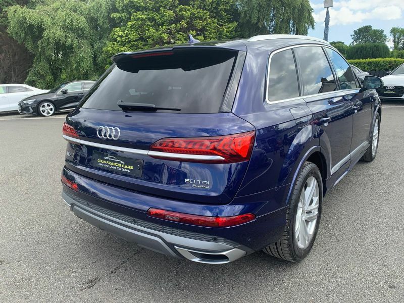 Audi Q7 S Line 50 3.0Tdi Mhev Quattro WU22KYP Blue #5
