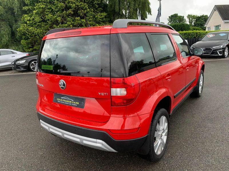 Skoda Yeti Outdoor Se L 2.0Tdi Scr Red #5