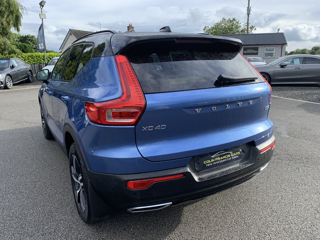 Volvo XC40 R YJ68NUB Blue #4